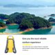 thumbnail image 5 of Yuarrent Bolsa seca impermeable de PVC 10L 15L 20L buceo al aire libre plegable hombre mujer playa bolsa de natación Rafting río océano Deportes acuáticos Amarillo 20L Yuarrent AP1617-03B, 5 of 6