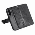 thumbnail image 6 of Butterfly Embossed Wallet Case for Samsung Galaxy A37 5G, PU Leather Flip Cover with Card Holder, Kickstand & Lanyard, Shockproof,,Black,For Galaxy A37 5G, 6 of 8