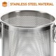 thumbnail image 3 of 1pc Stainless Steel Seasoning Soup Brine Basket Seasoning Bag Gravy Soup Taste Spice Bag Box (14x15 Silver), 3 of 4