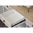 thumbnail image 6 of Sea Wind Florida Captiva Island Wood Sideboard with Baskets in White/Light Brown, 6 of 8