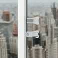 thumbnail image 2 of Minkissy 4Pcs Child Proof Locks for Sliding Doors and Windows in White, 2 of 8