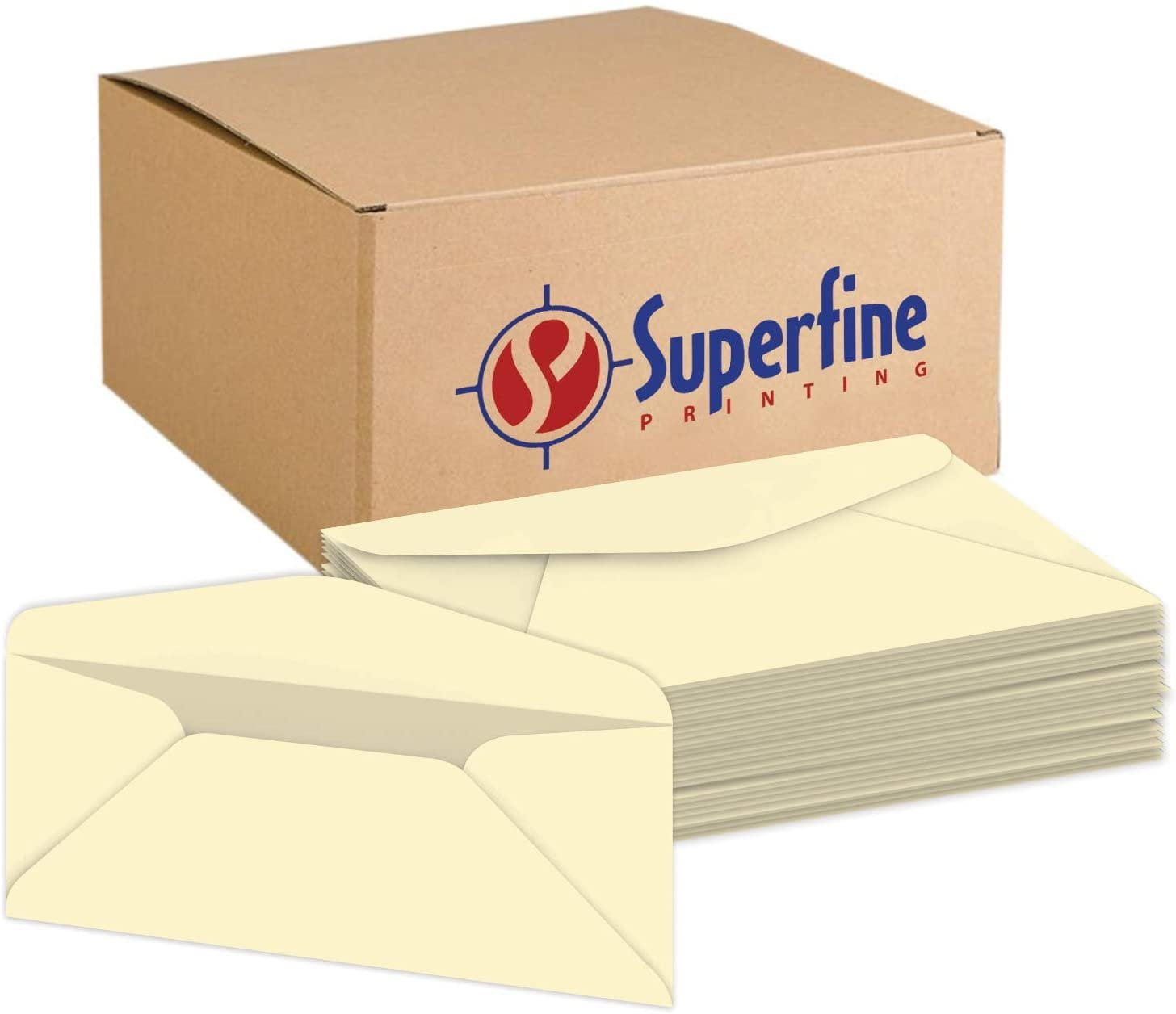 Premium Pastel Colored 10 Business Envelopes for Holiday, Office