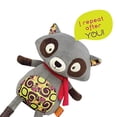 thumbnail image 1 of B. toys - Happy Yappies - Rascal The Racoon - Talking Teddy Toy Repeats What You Say - Stuffed Raccoon Plush Toy - Sensory Toys for Babies 10 Months +, 1 of 10