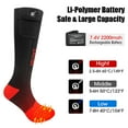 thumbnail image 3 of Savior Men's Women's Winter Warm Socks,Rechargeable Batteries, Heating Socks S-XL, 3 of 7