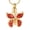 G/Red, variant on Butterfly Cremation Jewelry for Ashes Urn Necklace Lockets for Human Ashes Pet Ashes Holder Pendent for Ashes and Chain