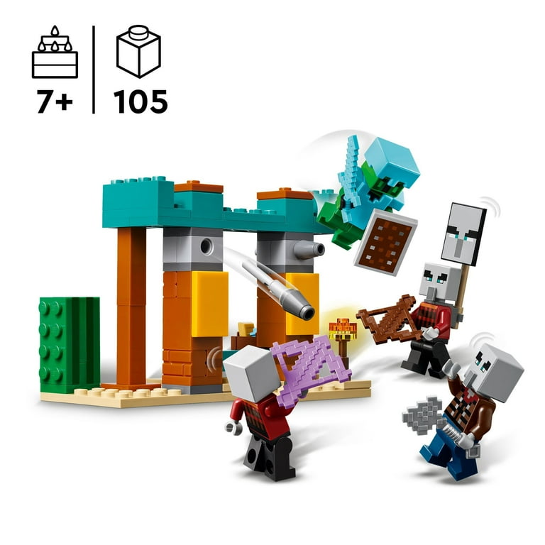 LEGO Minecraft Gift Set epic sets with 15 characters in Box