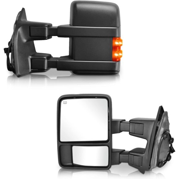 Tecman Towing Mirrors for Ford F250 F350 F450 superduty 2008 - 2016
