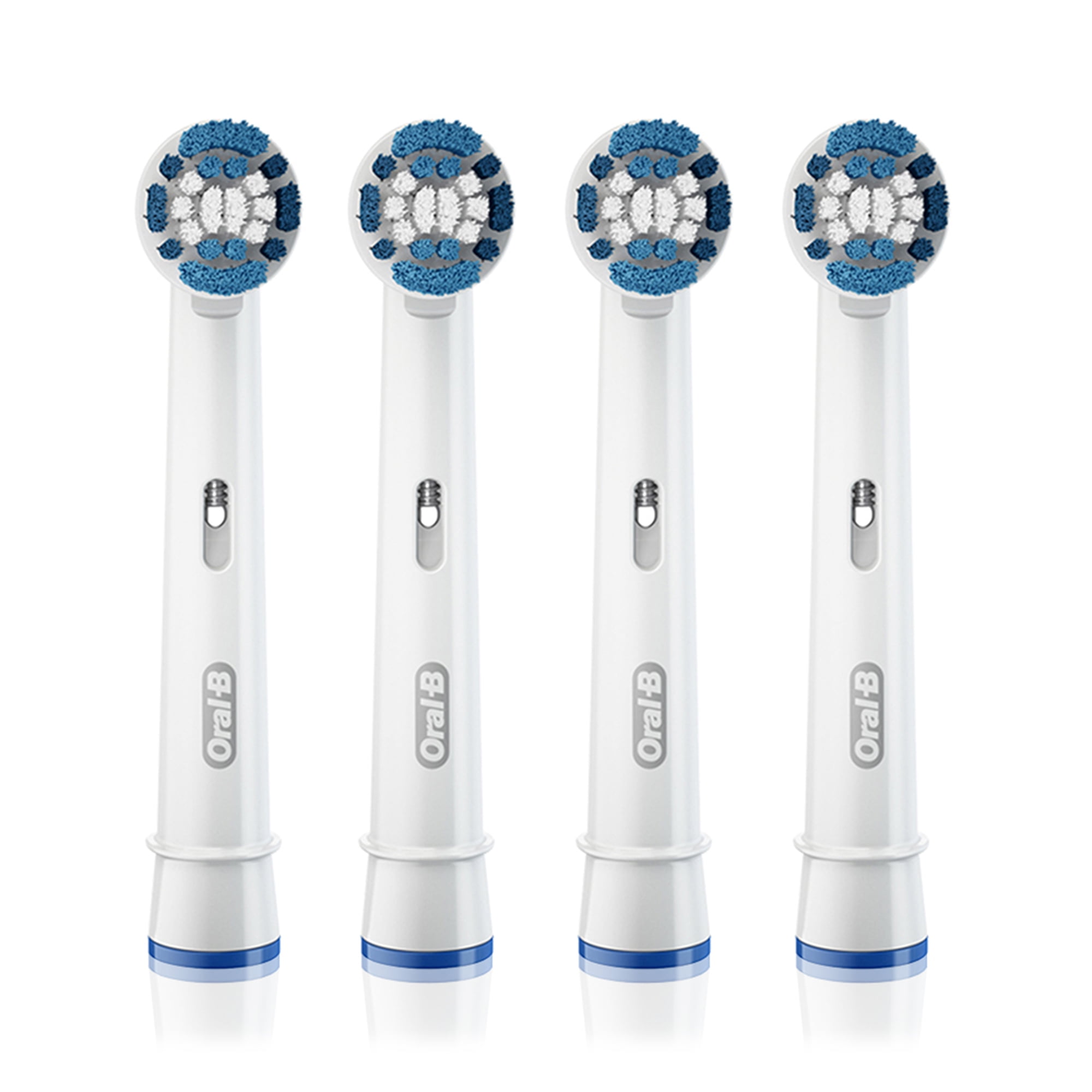 OralB Precision Clean Replacement Electric Toothbrush Head, 4 Count