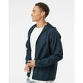 thumbnail image 2 of Independent Trading Co. Unisex Lightweight Windbreaker Full-Zip Jacket, 2 of 5