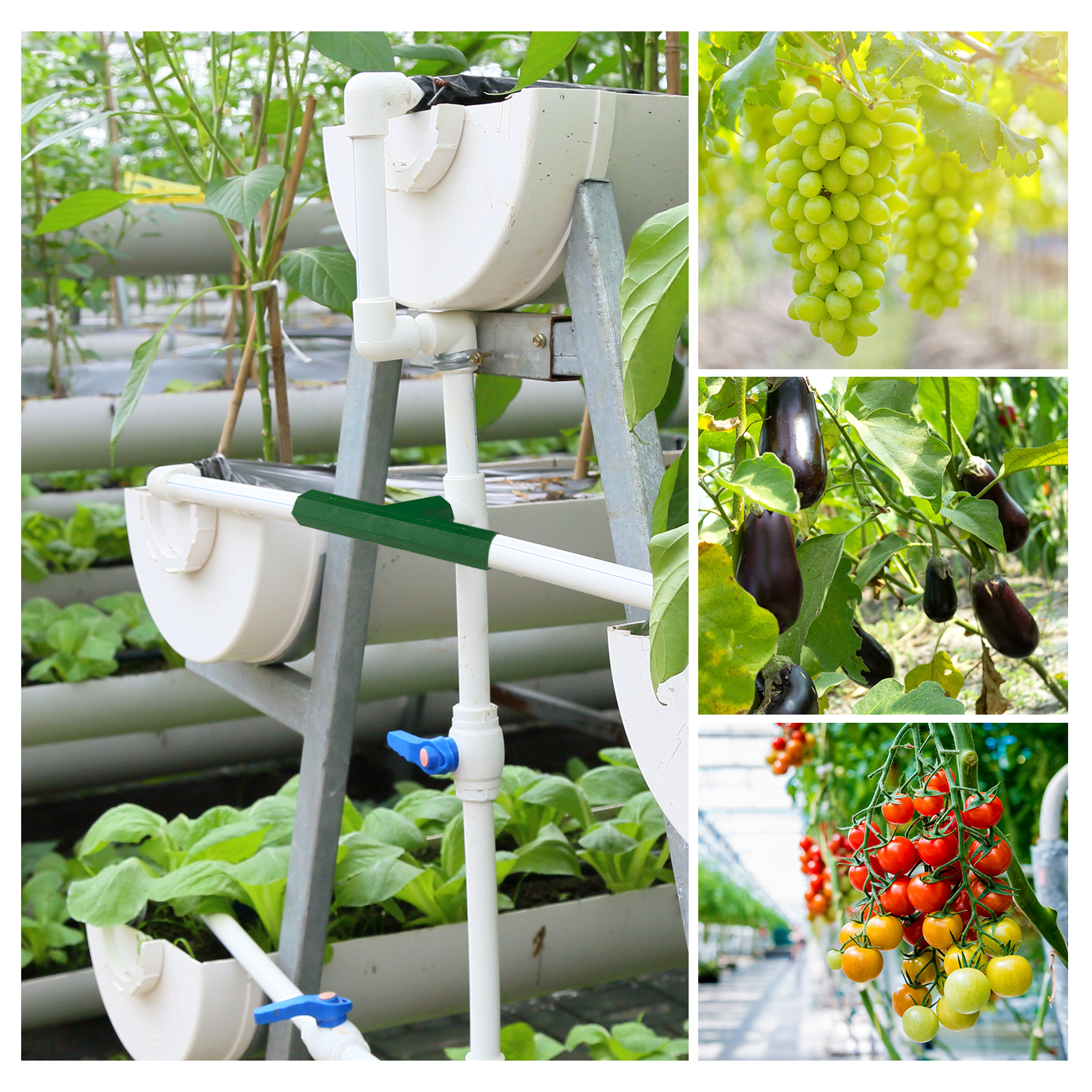 Unique Bargains 4Pcs Greenhouse Frame Connector Pipe Fitting Tool 3.9" x 2.4" x 0.8" Green