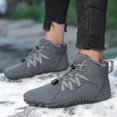 thumbnail image 2 of Unisex Winter Snow Boots Slip-On Waterproof & Fur Lined for Men and Women Non-Slip Warm Hiking Boots with Wide Toe Box All-Day Comfort for Hiking, Walking & Outdoor Activities, 2 of 10
