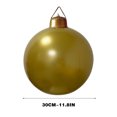 thumbnail image 3 of Tupukom Christmas Decorations Outdoor,11.8in Giant PVC Inflatable Christmas Ball for Christmas Tree Holiday Yard Lawn Porch Decor, 3 of 5