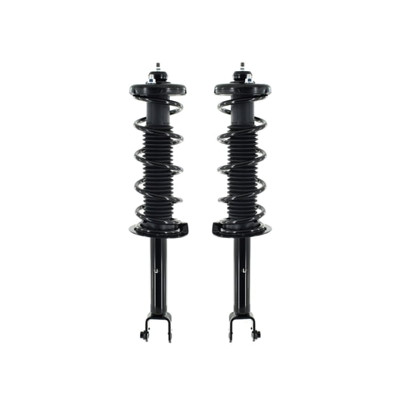 Pair of 2 Rear L-R Quick Complete Strut-Coil Spring For 2015-2018 Acura Tlx