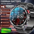 thumbnail image 2 of General 2026 New Model Features a 1100Mah Ultra-Large Battery, Designed for Men'S Outdoor Sports. It Has a 1.7-Inch High-Definition Large Screen, an Alloy Body, an LED Flashlight, Wireless Calling, 2 of 13