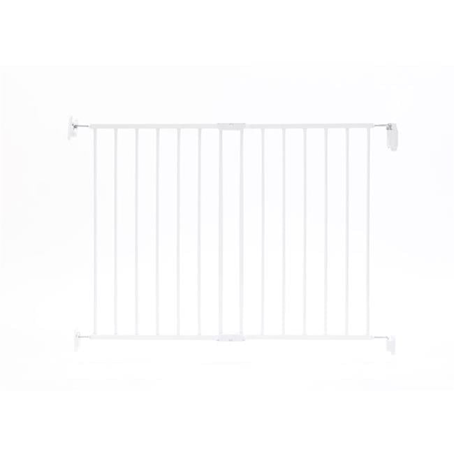 28.75 x 40.5 in. Metal Stairway Gate, White - Pack of 2