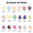 thumbnail image 2 of Kit de Resina UV Honcaring, 18 Colores, 20 g Cada uno, Curado Rápido, 2 of 8