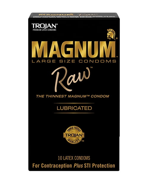 Trojan Magnum XL Large Size Lubricated Condoms - 12 Count - Walmart.com