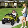 thumbnail image 4 of 1 Plastic + MetalBaby Car Bdm0936G Small Off-Road 12V4.5Ah LongweiMotor 390#*2Drive 12V500Ma Positive Energy, 4 of 9