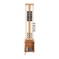 thumbnail image 5 of 72 Pay Floor-Standing Rotating Glasses Storage Display Stand with Wheels & Cabinet Commercial Sunglasses Storage Organizer Eyewear Hanging Rack Wooden Reading Glasses Holder for Retail Shop, 5 of 27