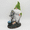 30cm water dispenser, variant on Lumiartisan Garden Gnome Outdoor Statue With LED Solar Light - UV Resistant - Green