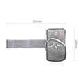 thumbnail image 2 of Brazalete Deportivo Para Correr Gimnasio Jogging Gimnasio Entrenamiento Deporte Brazalete Bolsa Soporte Para Teléfono Para Teléfono Celular De 6.5 Pulgadas Noticed AP004835-00, 2 of 7