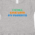 thumbnail image 4 of Inktastic I Still Live with My Parents Girls Toddler Dress, 4 of 5