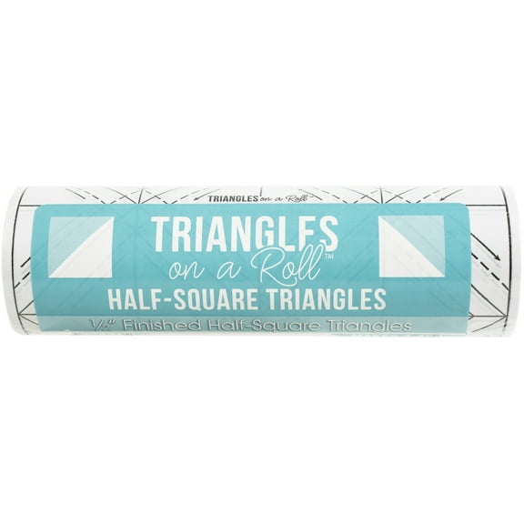 Triangles on a Roll 1/2in Finished Half-Square Triangles