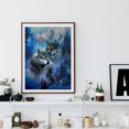 thumbnail image 3 of 5D DIY Diamond Painting Kits Full Round Drill Wolf Mosaic Wall Picture Art Craft Sywqhk Decoración hogareña, 3 of 9