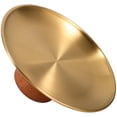 thumbnail image 5 of PTOOTP Modern Stainless Steel Fruit Bowl with Wooden Base, Kitchen Counter Dessert Stand, 1 Piece and Stylish, 5 of 8