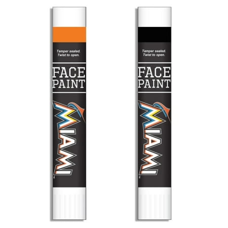 Miami Marlins Face Paint Two-Pack - No Size
