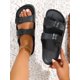 thumbnail image 5 of Summer Fashionable Lightweight & Comfortable Slip-on Sandals With Buckle For Women, Non-slip & Wear-resistant, Ideal For Home Use, 5 of 5