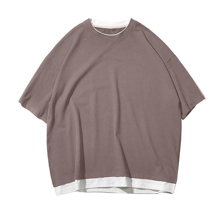 Summer Savings! Zpanxa Mens Oversized T Shirts Short Sleeve Summer Savings! Zpanxa Mens Oversized T Shirts Short Sleeve