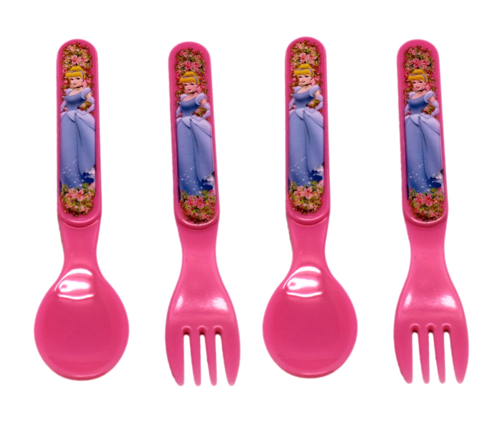 Marvel Avengers Boys  Blue Spoon Fork Plastic Cutlery Set Dinner Kids Gift 