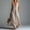 Z01#Beige, variant on Spring Dresses for Women Boho Dress Ruffle Hem Bodycon Dress Casual Beach Dress Summer Linen Loose Pocket Quarter Sleeve Long Dress