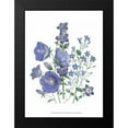thumbnail image 2 of Loudon, Jane 11x14 Black Modern Framed Museum Art Print Titled - Loudon Florals II, 2 of 5