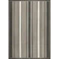 thumbnail image 2 of JONATHAN Y JONATHAN  Y Negril Modern Double Stripe Indoor/Outdoor Area Rug 3 X 5 - Black/Cream, 2 of 5