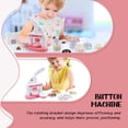 thumbnail image 6 of Button Maker Machine Installation-Free DIY Button Pin Maker Machine Badge Press Machine Pink, 6 of 12