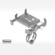 thumbnail image 3 of Inteprter GUB PRO3 Soporte universal para teléfono de aleación de aluminio Soporte para teléfono inteligente de 50-100 mm Teléfono y Comunicación, 3 of 6
