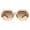 Clear Beige Brown (Brown), variant on Women’s Oversized Square Sunglasses Retro Bold Cutout UV400 Clear Beige Brown