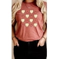 thumbnail image 4 of Cowboy Candy Heart Valentine PLUS Graphic Tee T-Shirt, 4 of 9