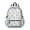 White Dinosaurs Space Pattern, variant on White Dinosaurs Pattern Cute School Backpack with Padded Back and Adjustable Shoulder Straps 13.4"x11"x4.7"