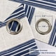 thumbnail image 4 of Cortinas DriftAway Chris Linen Blackout, 214 cm, color azul oscuro, 4 of 9
