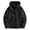 Black, variant on 2024 Autumn/winter New Big Size Hardshell Jacket Men's Jacket Windproof Jacket Large Size Removable