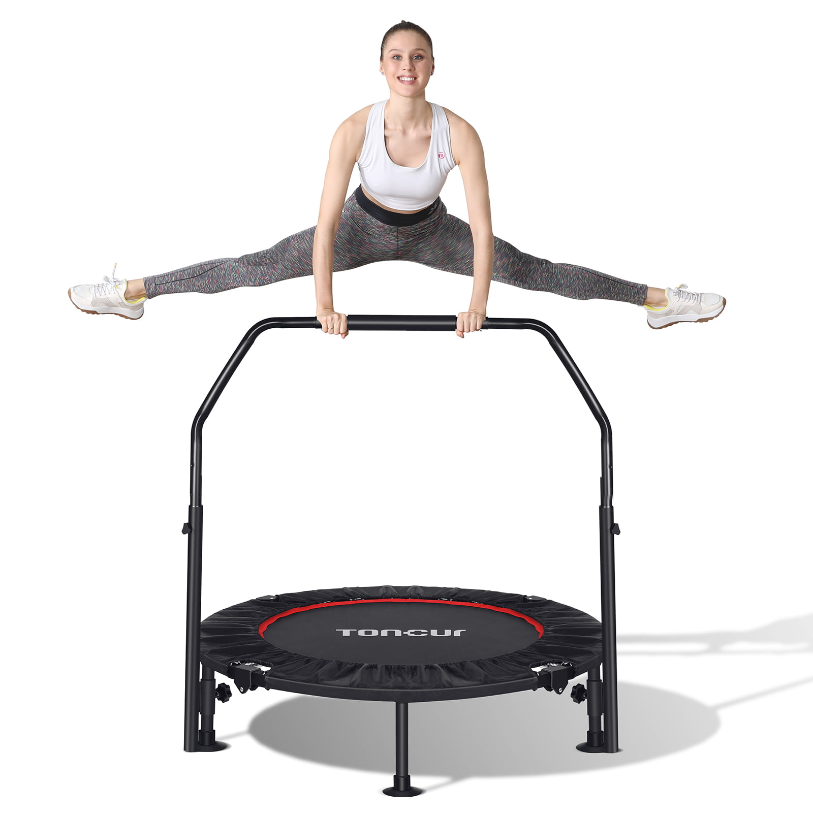 Details about   40" Fitness Mini Trampoline Indoor Rebounder Gym Cardio Trainer Exercise 220LBS 