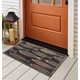 thumbnail image 3 of A1HC Rubber Pin Doormat for Outdoor Entrance, Nautical Fish Designed Welcome Front Door Mat, Non-Slip Backing Mat for Outside, 18x30, 3 of 6