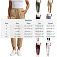 thumbnail image 3 of BUIGTTKLOP Women's Cargo Pants Lightweight Quick Dry Casual Travel Pant Streetwear for Work Hiking Outdoor with Pockets, 3 of 6