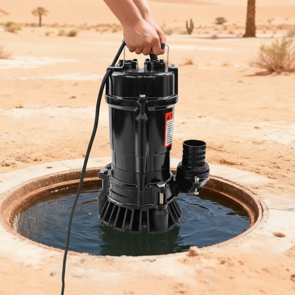 750W Sewage/Effluent Pump Construction Pump Submersible Pump for Dirty Water 3420RPM
