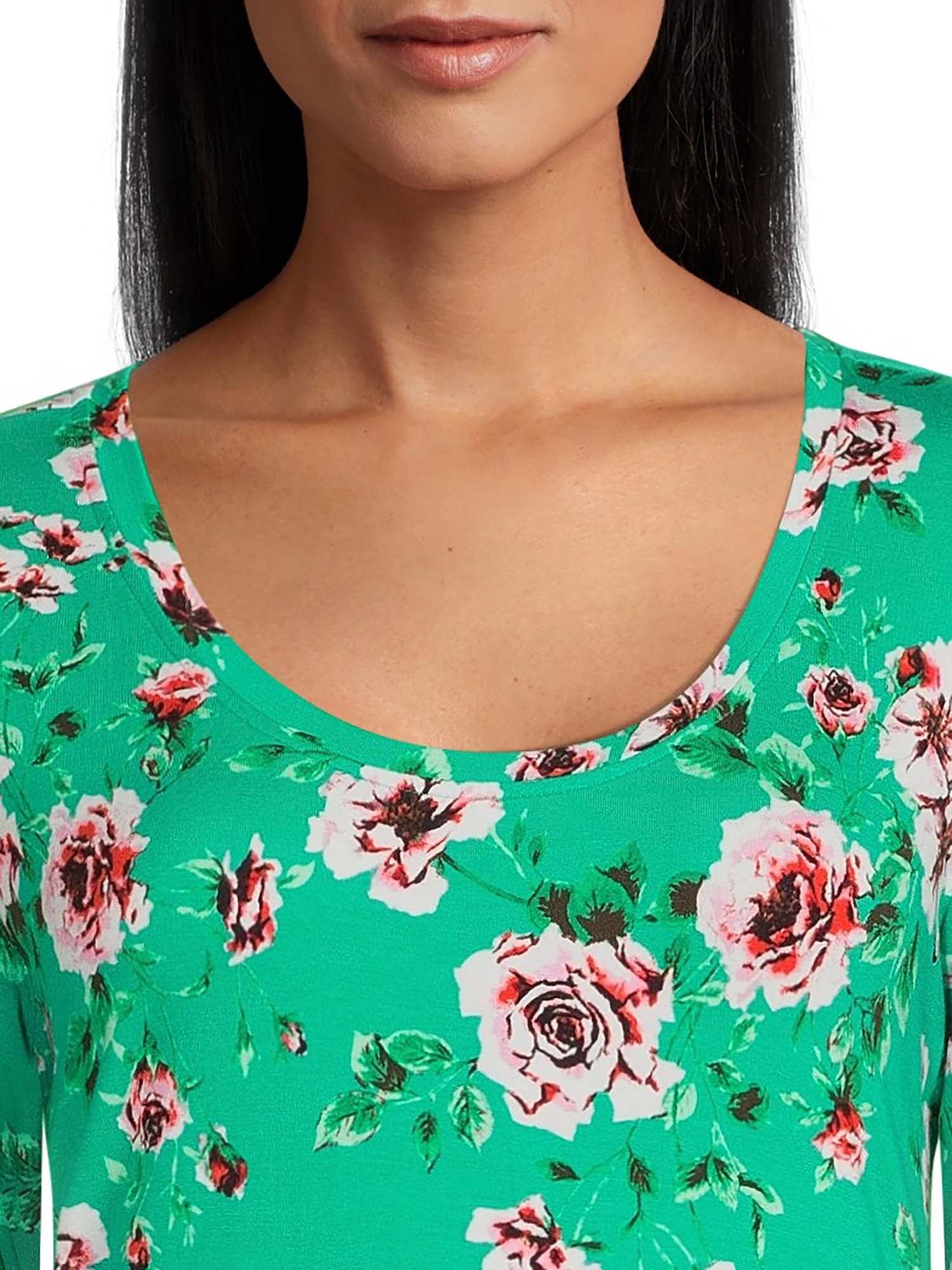 The Pioneer Woman 3/4 Sleeve Knit Dress, Women's
