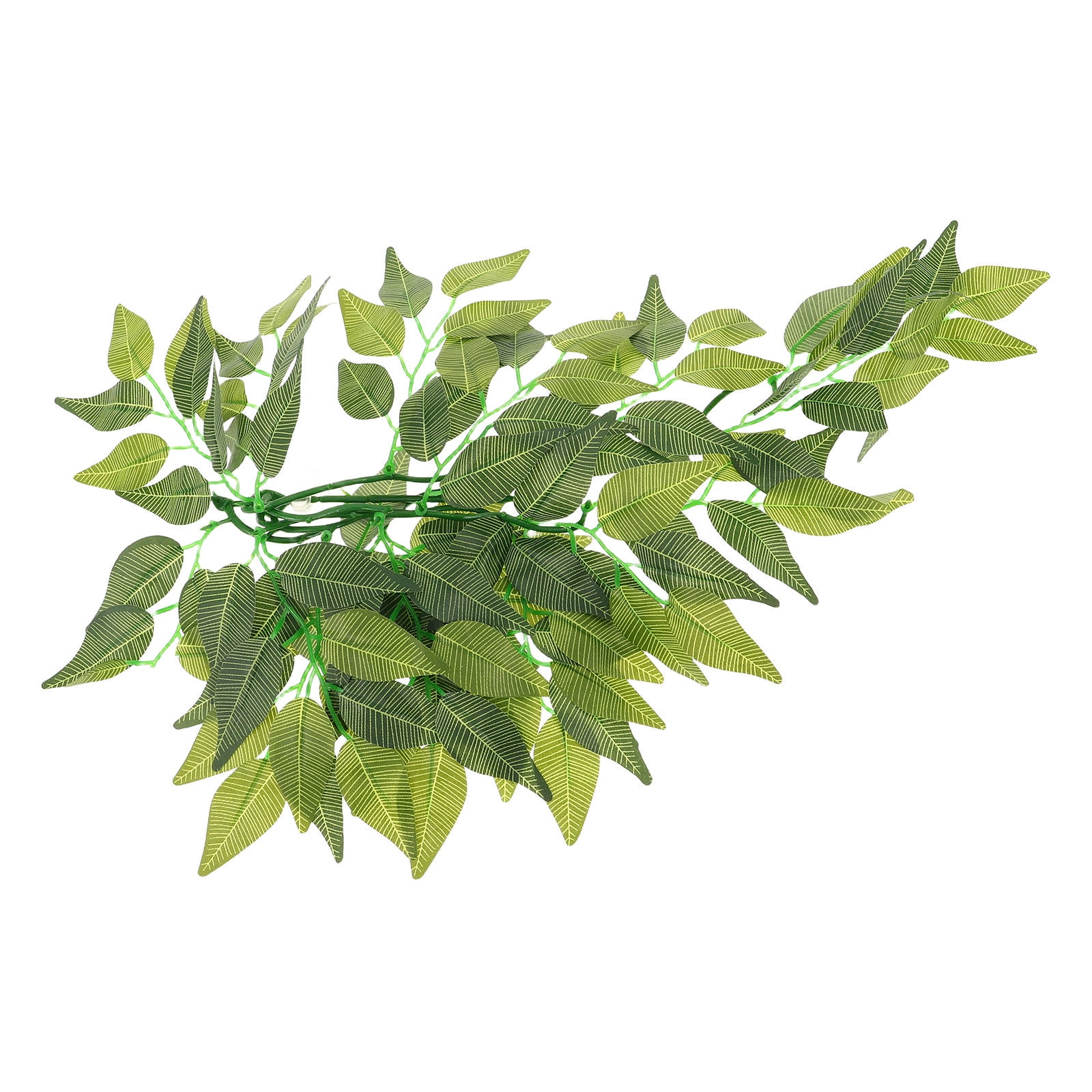 LOLIPPYY Realistic Green Vines ABS Reptile Terrarium Decor for Climbing and Hiding