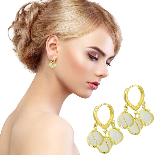 Pendientes de borla de moda con hebilla de oreja de temperamento fresco pequeño para mujer Wmkox8yi sjalhkljlk517